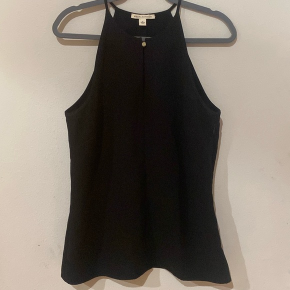 Banana Republic Keyhole Top Size Medium Black - Picture 2 of 13